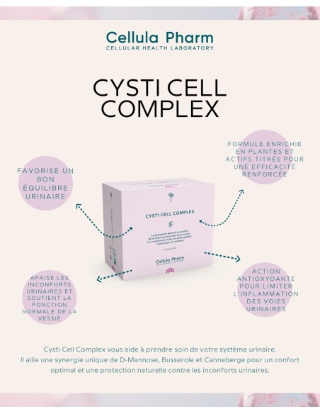Cysti Cell Complex | Urinary comfort - Cellula Pharm