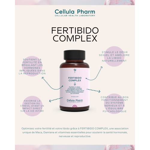 Fertibido Complex - Complément pour booster la fertilité et la libido - Bienfaits
