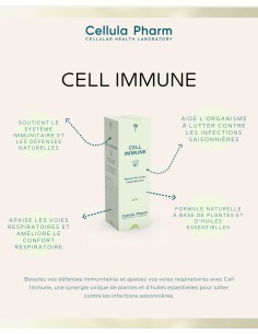 CELL IMMUNE | Immunity and respiratory tract - Essential oils & plants - Cellula Pharm 2